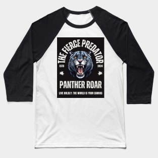 Panther Roar Baseball T-Shirt